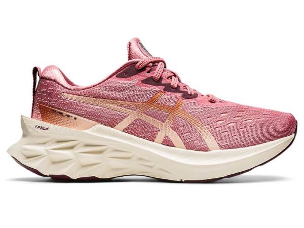 Asics Hardloopschoenen Dames, NOVABLAST Roze - Asics Schoenen Kopen | B8769503-IP